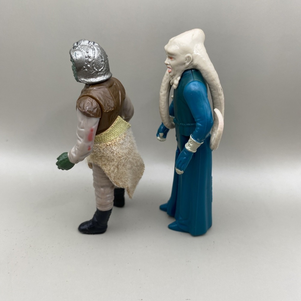Vintage Star Wars Klaatu and Bib Fortuna ROTJ Loose 1983 Kenner - Picture 4 of 6